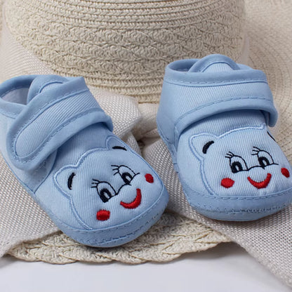 Cartoon Baby Booties Girl Boy Soft Sole Anti-Slip Shoes Toddler Shoes Scarpe Bambino Baby Schoenen Newborn Shoes First Walkers