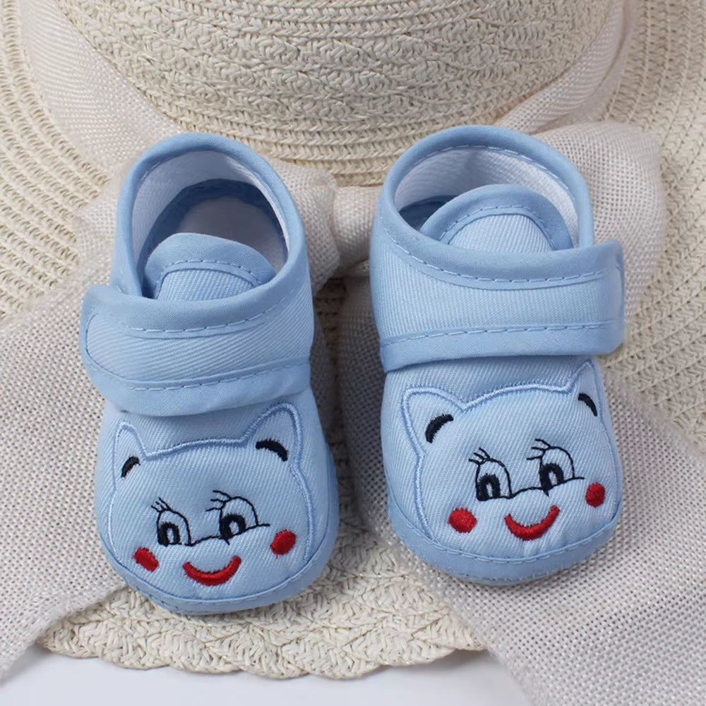 Cartoon Baby Booties Girl Boy Soft Sole Anti-Slip Shoes Toddler Shoes Scarpe Bambino Baby Schoenen Newborn Shoes First Walkers